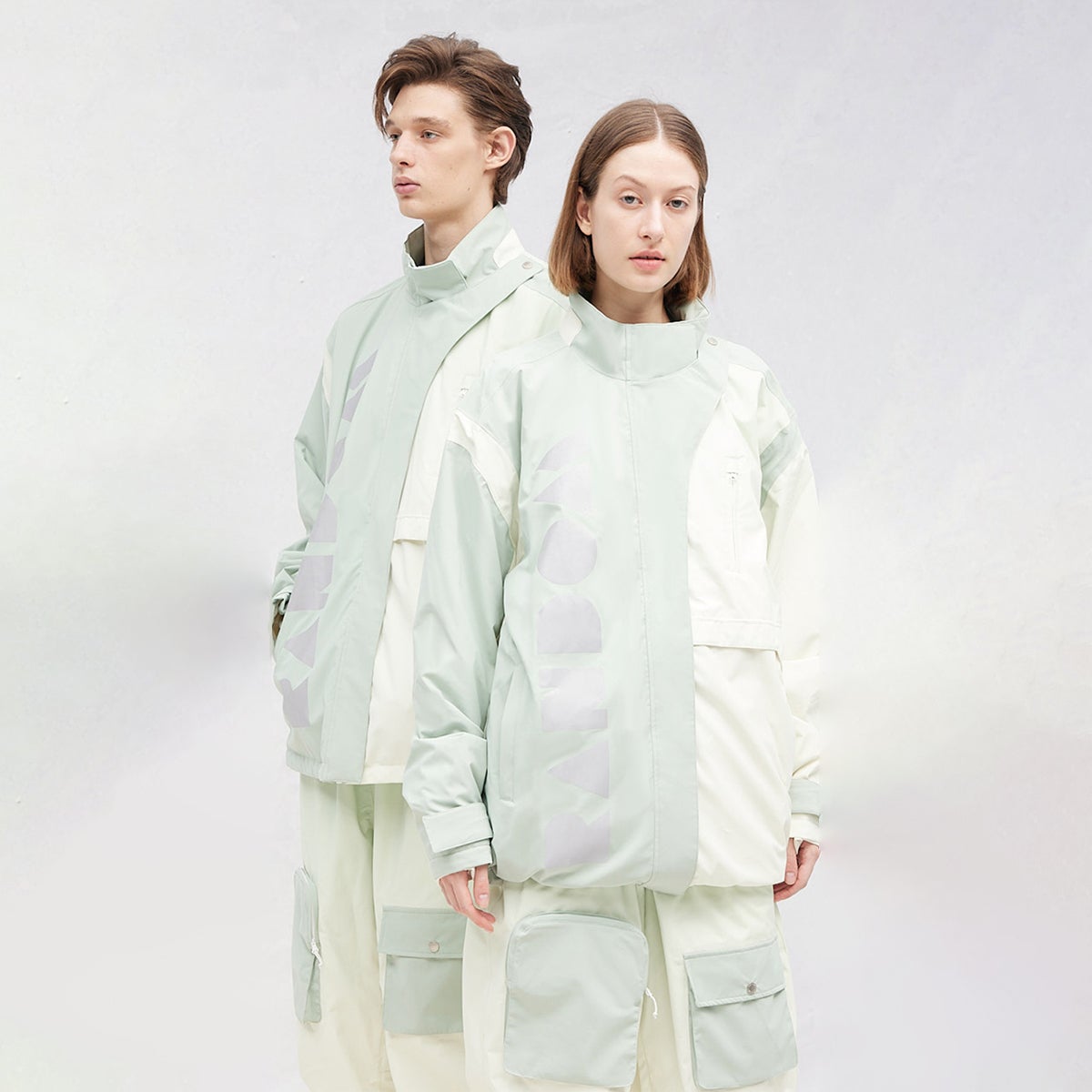 Ombre ski jacket shop